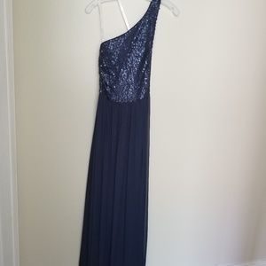 Elegant Navy Blue Dress